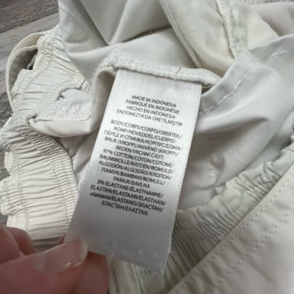 Polo Ralph Lauren White Mens Small Resort Beach Belted Paperbag Shorts Preppy - Picture 8 of 10